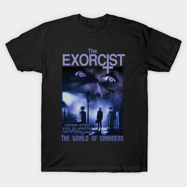 The Exorcist, Classic Horror, (Version 3) T-Shirt by The Dark Vestiary